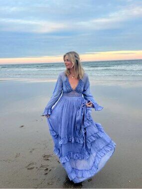 Seraphina Maxi DressCOLOR- BlueNWOTFREE PEOPLESOLDOUT